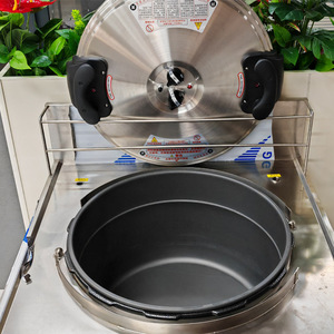 Gewerbliche Küchenausstattung Multifunktionaler Edelstahl 80L <span class=keywords><strong>80</strong></span> Liter Großer Kommerzieller Elektrischer Schnellkochtopf - Product Image 3