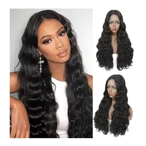 Cheap 4*4 13*4 HD Transparent Swiss Lace Front Wigs Human Hair, Natural Loose Deep Wave Wig Perruque Virgin Human Hair Vendors