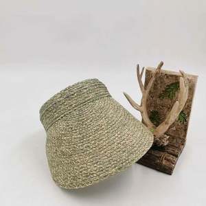 Sombrero de Sol de Ala Ancha Plegable para Viaje, Informal, de Rafia, Ecológico, con Protección Solar UPF50+, de Lujo - Product Image 4