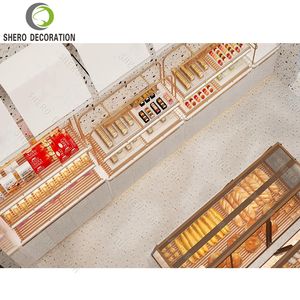 Panetteria Reception caffetteria bar mobili da banco prodotto vetrina Design negozio - Product Image 5