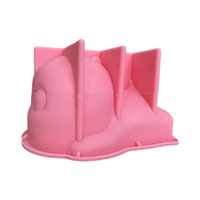Moule en Silicone Style Nordique DIY pour Pots en Béton Grande Forme de Chiffre Vase en Ciment Pot de Fleurs en Résine Emballé