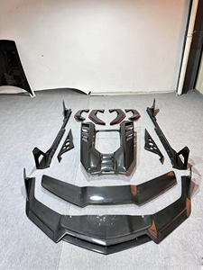 For Revuelto 1st <strong>Gen</strong> 2023- Upgrade DK Style Dry Carbon Fiber Body Kit Front Lip Side Skirts Spoiler Rear Hood - Product Image 6