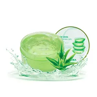 Gel de Aloe Vera calmante para lavado facial, Gel exfoliante de marca privada orgánico puro al 100%, precio al por mayor