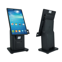 Kiosque tout-en-un tactile capacitif de 21,5 pouces, PC industriel Android pour la consultation des informations de paiement en supermarché