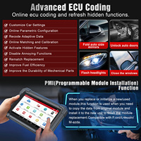 X431 PRO TT Versión EU, Codificación Automática de Sistema Completo en Línea, Bidireccional, 37 Servicios, OBD2