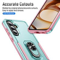 PhoneCase duradero para Samsung A05S A15 A54 A73 A53 A56 A36 A26 A42 A33 con soporte giratorio cubierta de protección contra caídas a prueba de golpes