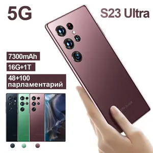 2023新款Drop shipping S23 Ultra手机与智能手机3g和4G 5g智能手机S23 PLUS Ultra
