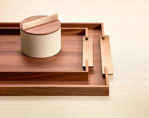 Bandeja Octogonal de Madera para Servir Alimentos con Asa, Multifuncional, Moderna, Decorativa para Bodas y Diwali, Artesanía India - Product Image 2
