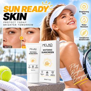 <span class=keywords><strong>Crema</strong></span> <span class=keywords><strong>Solare</strong></span> Viso SPF 50 Impermeabile <span class=keywords><strong>Protezione</strong></span> UV <span class=keywords><strong>Alta</strong></span> Qualità Naturale Personalizzata OEM Sbiancante Quotidiana - Product Image 2
