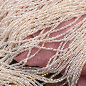 Yiwu Wholesale Loose <strong>Pearl</strong> Beads for Clavicle Chain Necklace <strong>2MM</strong> High Quality <strong>Fresh</strong> <strong>Water</strong> <strong>Pearls</strong> - Product Image 4