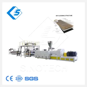 2023 Sino PVC SPC Floor Wall Panel Board Hose Drip Irrigation Pipe Making Machine Plastic Extruders Machinery Production Line