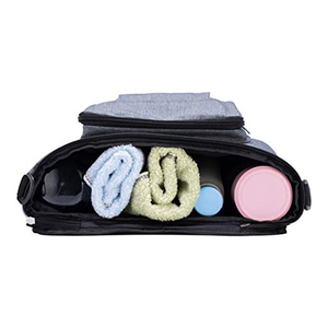 Vente en gros sac portable de voyage pour maman sac à langer Caddy sac à langer étanche universel pour poussette de bébé organisateur sac à langer - Product Image 3