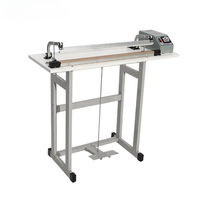 Scelleuse verticale SF-B600 pour sachets alimentaires et de boissons, sacs en plastique, aluminium et papier, avec couteau chauffant à commande au pied