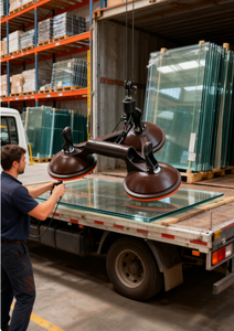 Ventosa de Vacío de Tres Placas de Alta Resistencia, Estilo Alemán, Color Negro, 120 kg de Capacidad, Herramienta de Elevación de Vidrio, Bomba de Succión para Azulejos - Product Image 3