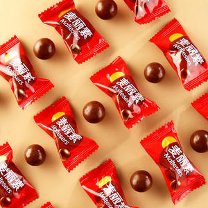 Melissa Crispy 500g Boules de chocolat <span class=keywords><strong>Snack</strong></span> Fruité Remplacement du beurre de cacao Bonbons en sachet - Product Image 3