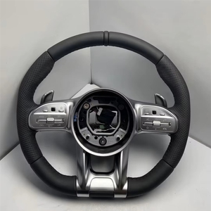 Volant de direction pour <span class=keywords><strong>Mercedes</strong></span>-<span class=keywords><strong>Benz</strong></span> 809 W222 W221 W204 W205 Classe A/B/C/E/S/G/V CLS GLC GLE GLS GLA CLA GLK <span class=keywords><strong>SLC</strong></span> - Product Image 2
