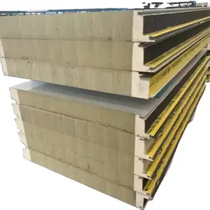 Sandviç pu paneller açık için 100mm 120mm 100mm 600mm