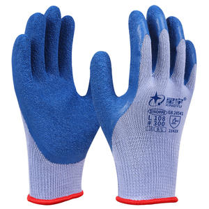 Guantes recubiertos de látex Xingyu L108 con textura completa, antideslizantes y transpirables para trabajos de construcción - Product Image 1