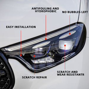 Auto-guérison voiture TPH <span class=keywords><strong>phare</strong></span> lumière noir 0.3*15M autocollants Film de protection <span class=keywords><strong>phare</strong></span> pour motos <span class=keywords><strong>phare</strong></span> teinte - Product Image 4