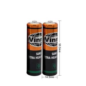 Batería <span class=keywords><strong>Vinnic</strong></span> R6P 1.5V Um3 Tamaño <span class=keywords><strong>AA</strong></span>, Batería <span class=keywords><strong>Vinnic</strong></span> Extra Resistente de Carbono Zinc <span class=keywords><strong>AA</strong></span> para Juguetes, Control Remoto, Reloj - Product Image 2