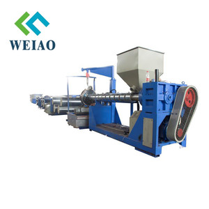 Vuelos de hilo plano bolsa tejida Pp Jumbo bolsa plana hilo de máquina extrusora con bobinado - Product Image 3