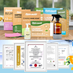 Saponetta Schiumogena Ecologica Personalizzabile con Logo, Ricaricabile, Zero Rifiuti, Certificata GMP per il Mercato Europeo - Product Image 5