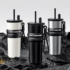 Vaso Aislado Portátil Gigante <span class=keywords><strong>de</strong></span> Alta Calidad, Acero Inoxidable 316 con Revestimiento Cerámico, Aislamiento Térmico <span class=keywords><strong>de</strong></span> 6-12 Horas, Nuevo para Café o Hielo - Product Image 3