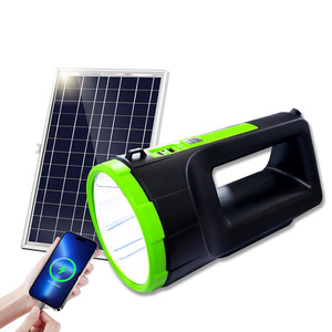 Super Bright Portable LED Torch <strong>Light</strong> Multifunctional <strong>Rechargeable</strong> Searchlight Outdoor Camping <strong>Emergency</strong> Solar Portable <strong>Light</strong> - Product Image 1