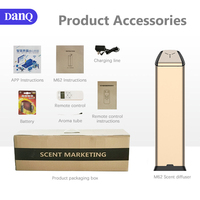 Diffuseur d'arômes DANQ, diffuseur d'air de grande taille, nouveau modèle, tour autonome, diffuseur de parfum d'ambiance de luxe pour usage commercial
