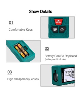 INKERSI דיגיטלי בנייה רולטה Trena לייזר טווח Finder לייזר סרט מדידה 40M לייזר מד טווח מדויק מרחק מטר - Product Image 5