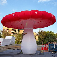 Décoration lumineuse en forme de champignon géant gonflable LED personnalisée Jenor pour la décoration d'événements