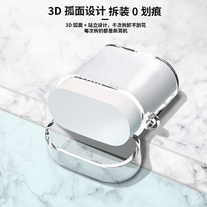 Funda Protectora de TPU Anti-Golpes para Auriculares Xiaomi Air2SE, Carcasa Suave con Acabado Esmerilado para Caja de Carga - Product Image 2