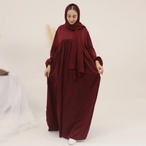 Vêtements personnalisés de l'Aïd de Dubaï Robes maxi vierges musulmanes Abaya de luxe pour femmes Robe pudique - Product Image 5