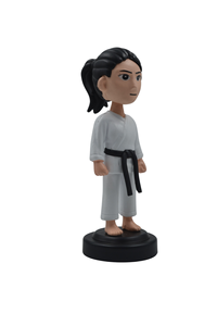 Integra Energia, Discipline e Azione nel Tuo <span class=keywords><strong>Spazio</strong></span> con Questa Dinamica Statuetta Bobblehead di Artista Marziale per Cruscotto Auto o Ufficio - Product Image 5