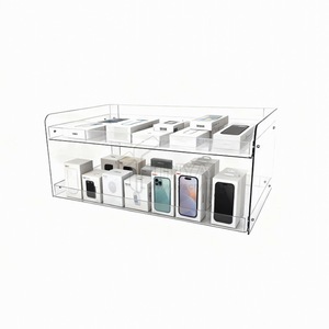 Großhandel PMMA Handy <span class=keywords><strong>Display</strong></span> <span class=keywords><strong>Stand</strong></span> Acryl abnehmbare Handy Zubehör <span class=keywords><strong>Display</strong></span> Rack Wand Auto Ladegerät <span class=keywords><strong>Stand</strong></span> für Shop - Product Image 3