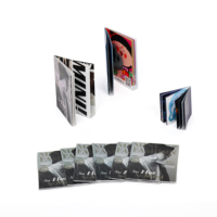 Mini livre de magazines personnalisé 37*52mm album commémoratif photo personnalisé cadeau créatif de petite taille impression de haute qualité