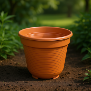 Pot de plante en terre cuite standard 10 cm, lot de 20, pour usage intérieur et extérieur - Product Image 3