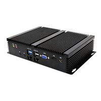 Mini PC sans ventilateur In-tel Core 7510U, ordinateur industriel pour le bureau et la maison