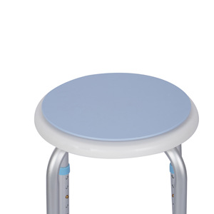 <b>Shower</b> <b>Stool</b> Aluminum Alloy Adjustable Height Non Slip <b>For</b> Elderly And Pregnant Women Bathroom Safety Equipment - Product Image 2