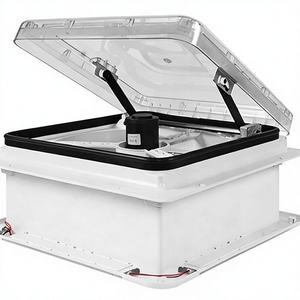 Ventilateur de toit pour <span class=keywords><strong>camping</strong></span>-<span class=keywords><strong>car</strong></span> 12V avec télécommande et capteur de pluie, pour salle de bain de <span class=keywords><strong>camping</strong></span>-<span class=keywords><strong>car</strong></span>, 400x400mm - Product Image 5