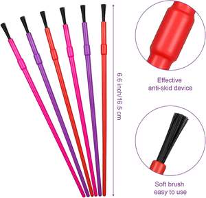 Xin Bowen piccolo colore plastica manico pennello a buon mercato per la pittura di dettaglio attività di educazione e apprendimento dei bambini - Product Image 2