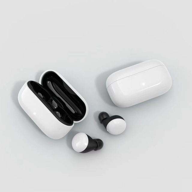 JY-TWS09A True Wireless In-Ear Sports Earbuds Non-Noise Cancelling TWS Headphones with LED Battery Indicator and JL Chipset