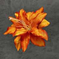 Bunga Lily Sutra Buatan 13CM Gaya Baru, Cetak 3D, Dekorasi Pernikahan, Karangan Bunga, Hiasan Kepala, Ornamen
