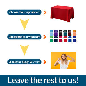 Wholesale Custom Print Table Runner With Logo, Heavy Duty Polyester Table Cloth For Expo Booth & Business Conference Customized - Product Image 6