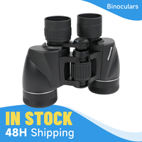 Binoculares de Alta Potencia 7x35 de Largo Alcance para Exteriores con Lentes FMC BAK4, Oculares Grandes, Vista Gran Angular, HD, Enfoque Central, para Senderismo