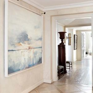 Pintura Moderna de Gran Tamaño con Marco, Pintura a Mano para Decoración de Paredes de Hogar u Hotel, Arte Abstracto Estético en Lienzo, Pintura Acrílica con Textura 3D - Product Image 5