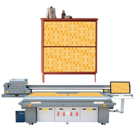 Graphking 2513 para impresora industrial de gran formato con cabezal de impresión Ricoh G5/G6, impresora de tubo de plástico de PVC de cama plana, posición Visual