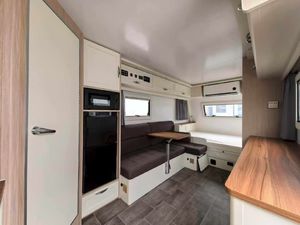 <span class=keywords><strong>Caravane</strong></span> de voyage moderne compacte et légère - 2 à 4 personnes - Pour les voyages en famille - Product Image 6