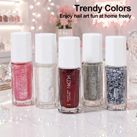 KUDAN 20Y Vernis à ongles pelable à paillettes, séchage rapide, sans odeur, CPNP HALAL ISO22716, vente en gros OEM, faible MOQ
