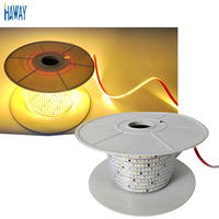 220V 110V LED bande lumineuse Flexible 2835 100 mètres 50 mètres/rouleau IP20 IP67Led bande lumineuse 60leds/m 120leds/m led bandes lumineuses